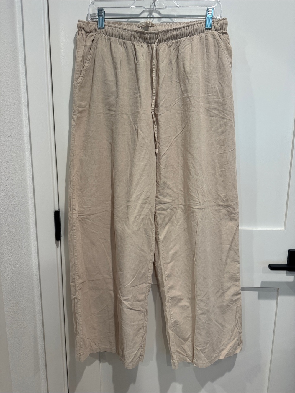 Pacsun Elastic-Waist Wide-Leg Pants